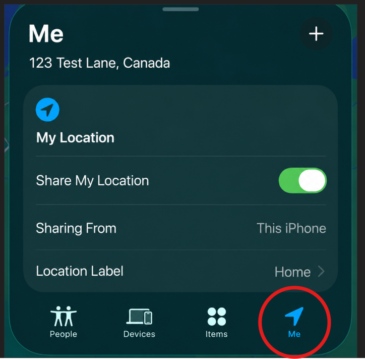 me tab circled me tab circled