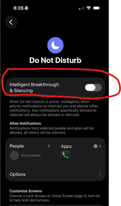 Intelligent Breakthrough and Silencing